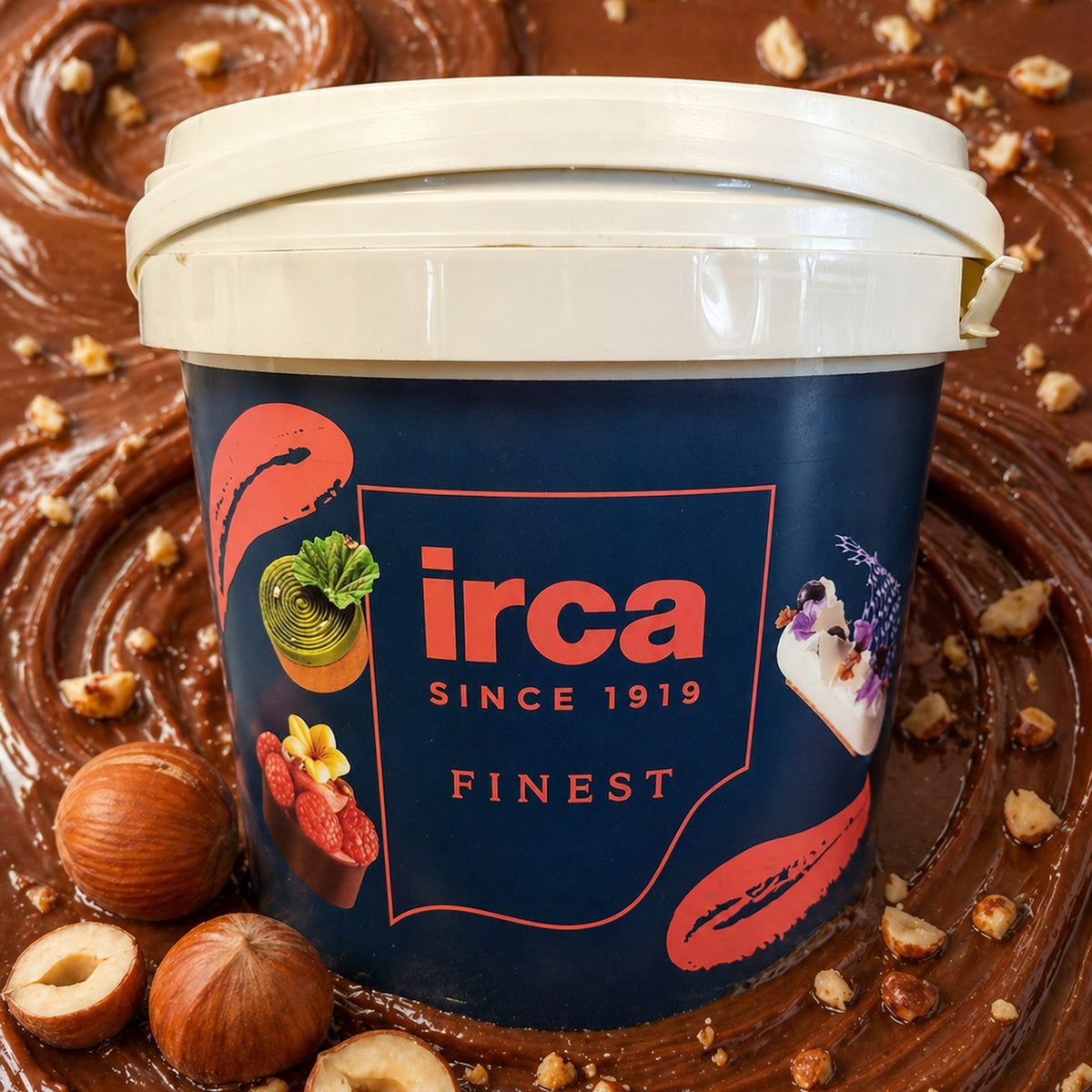 Irca Chococream Crunch Cocoa & Noc Spread - 5kg (like Ferrero Rocher)